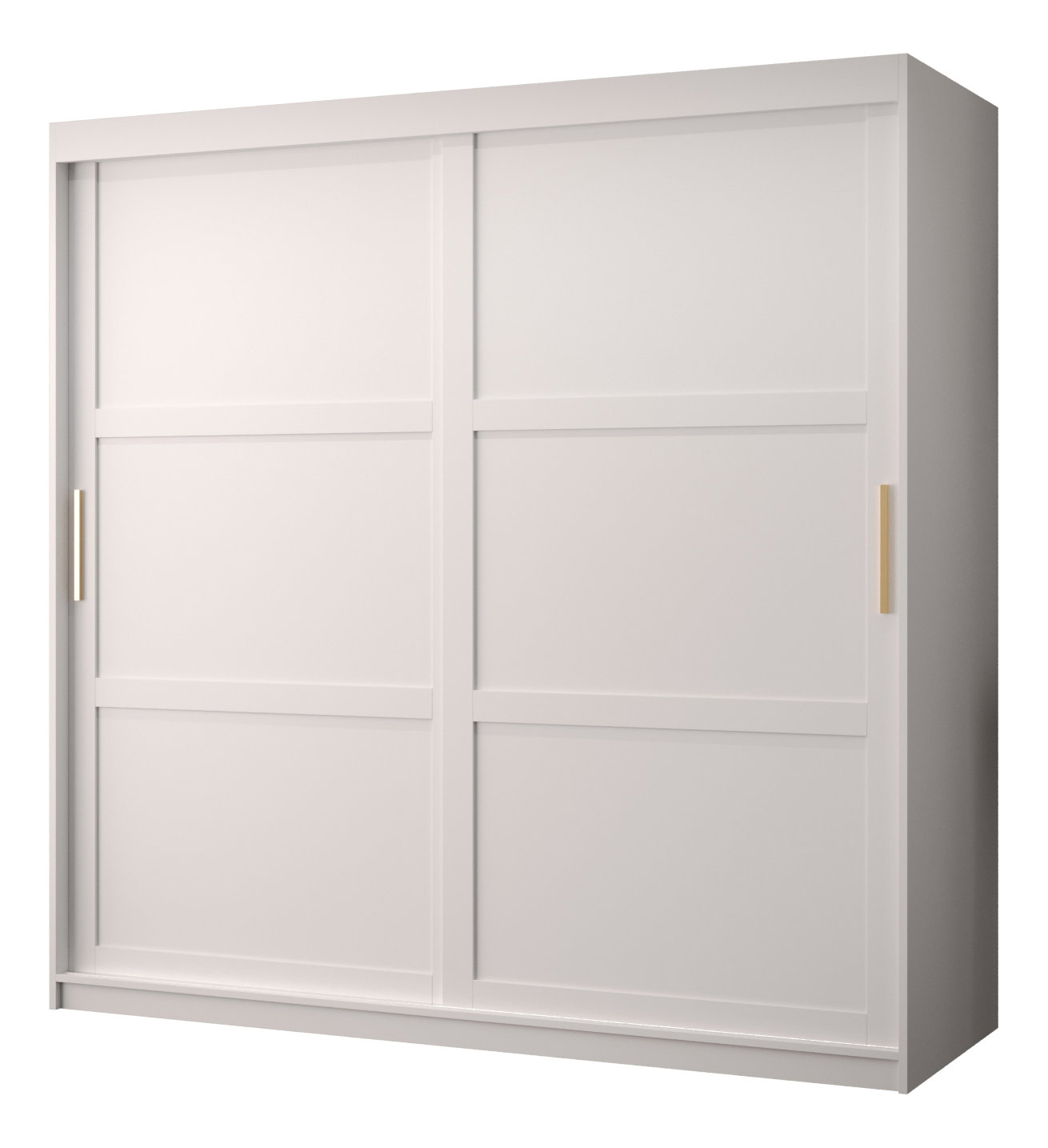 Ormar za garderobu Riven 1 180 (bijela mat)