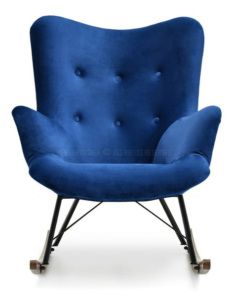 Fotoliu balansoar Laurentino (negru)