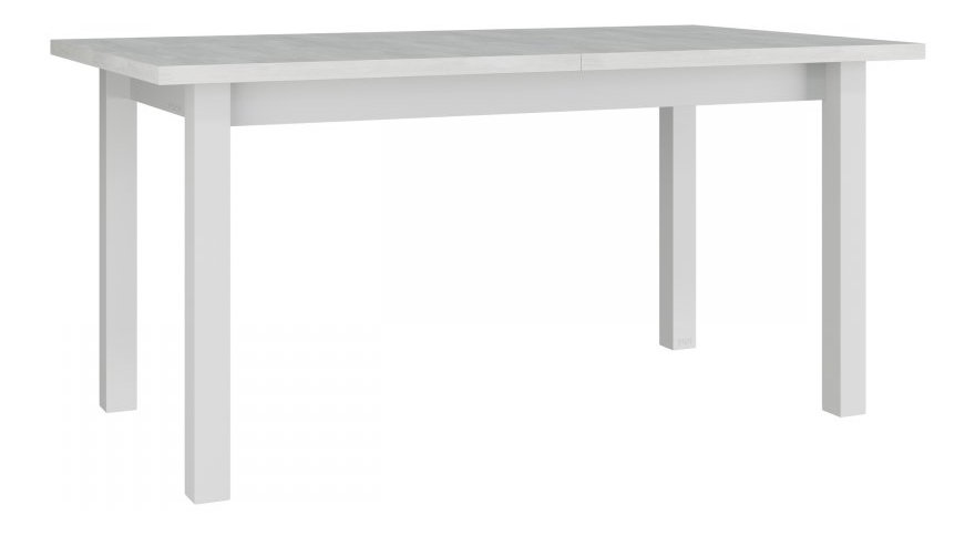 Széthúzható étkezőasztal Wodonas 90 x 160 240 II XL (fehér) (6-10 fő részére)