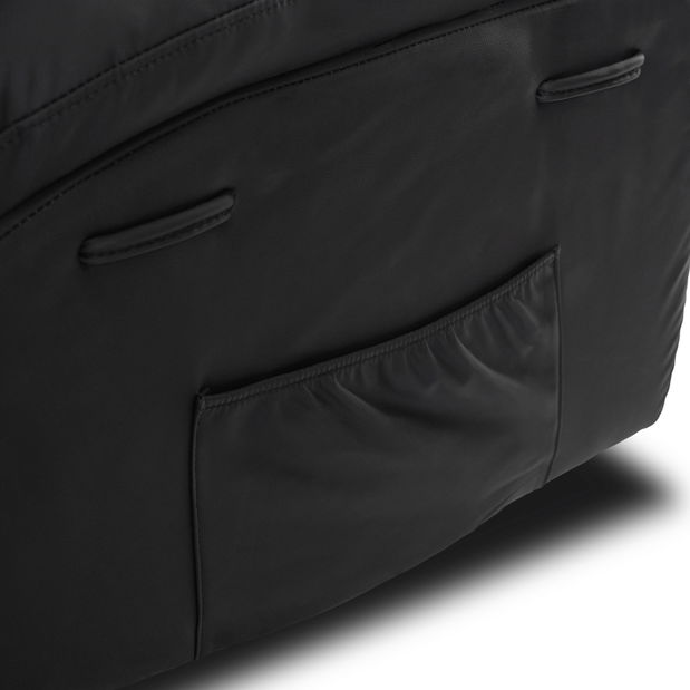 Masážne kreslo Bricke (čierna) 