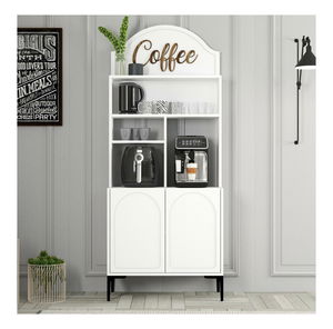 Príborník Lyantela 80 (biela + čierna)