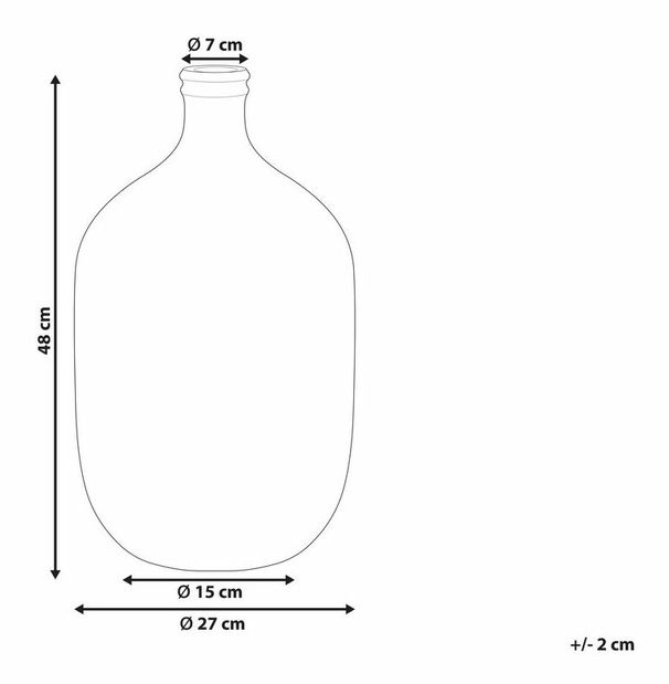 Váza Senga (modrá) 