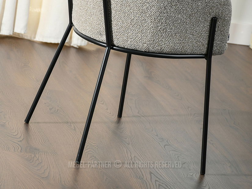 Blagovaonska stolica Bastante (bež + crna)