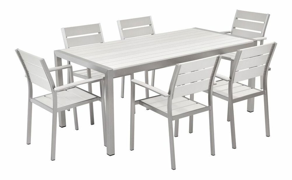 Kerti étkező szett Vero (fehér)