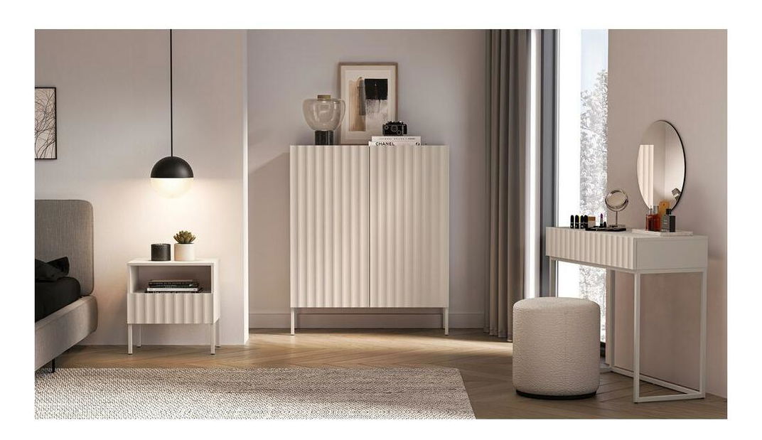 Noćni stolić Derrick D3 (bež)