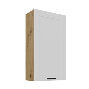 Horná kuchynská skrinka Lucid 60 G-108 1F (korpus: dub artisan + front: mdf biela)