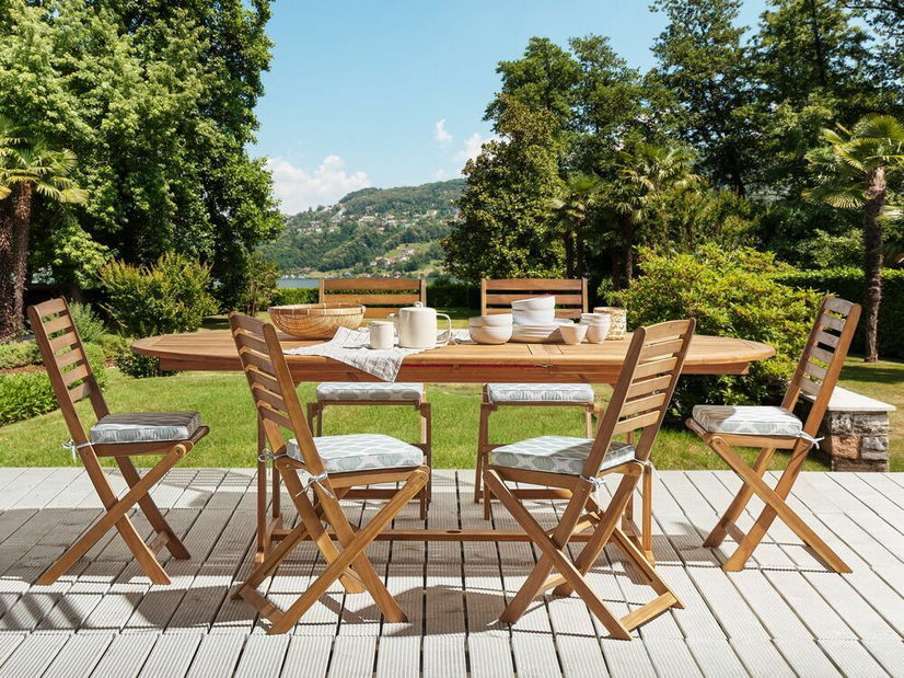 Set 6 perne Tole (verde)