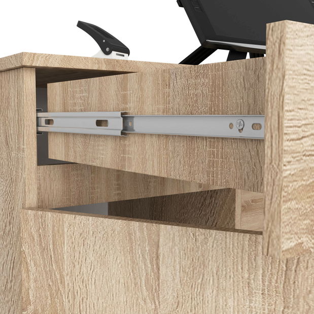 PC asztal Aranandose (sonoma tölgy)