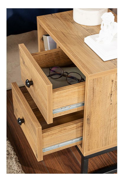 Noptieră Glimarolla (Pin atlantic + negru)