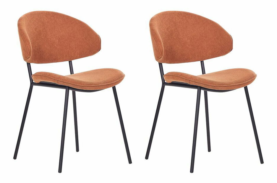 Set blagovaonskih stolica (2 kom.) Kiaza (narančasta)