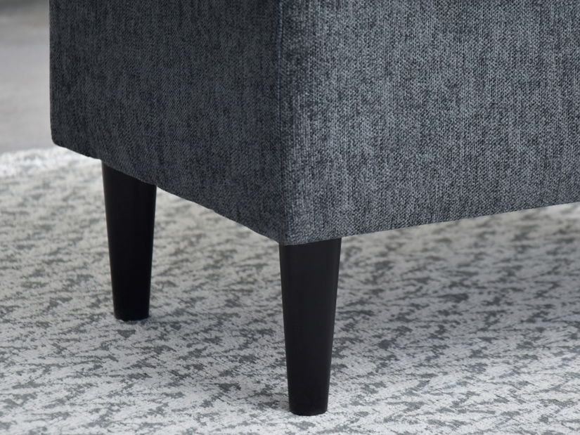 Taburetka Muriera (grafitová + biela)