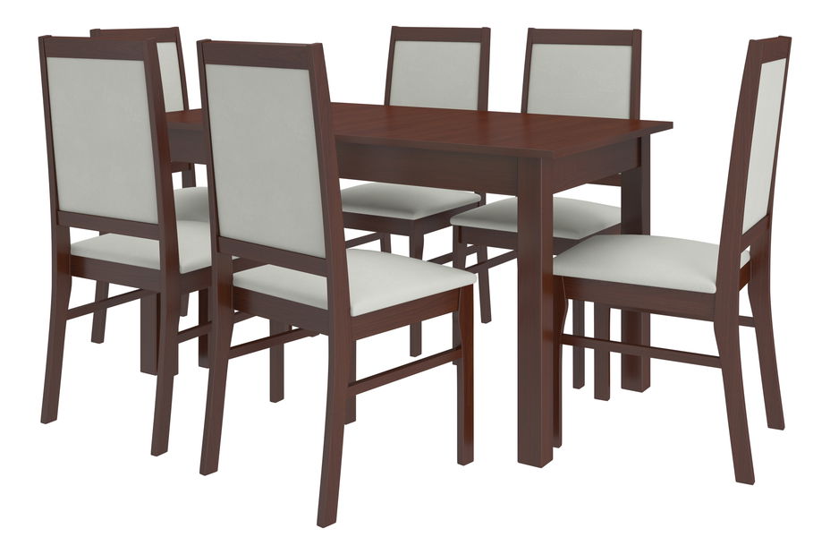 Set sufragerie Raviel25 (Nuc închis + paros 2)