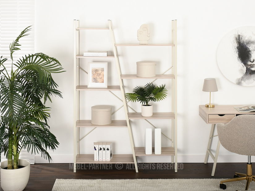 Regál Gecon Reg (popolaváo béžová + krémová)