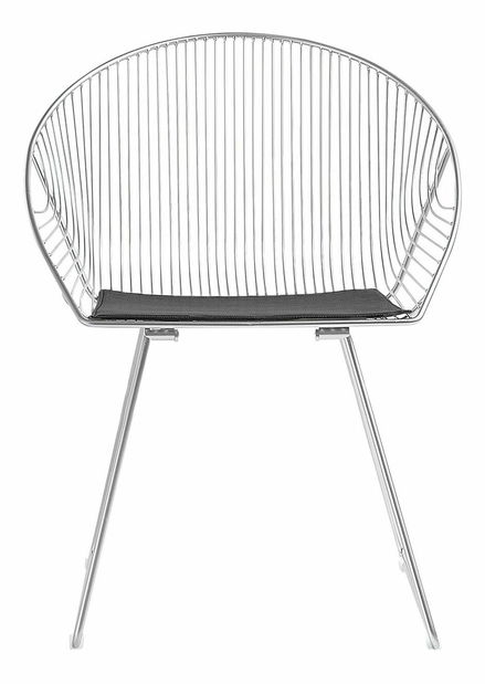 Set 2ks. jedálenských stoličiek Auron (strieborná)