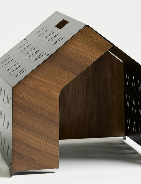 Domček pre domáce zvieratá Vidy (čierna)