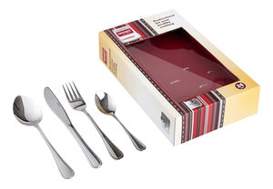 Set pribora za jelo Lamart Carmen (srebrna) (24 kom)