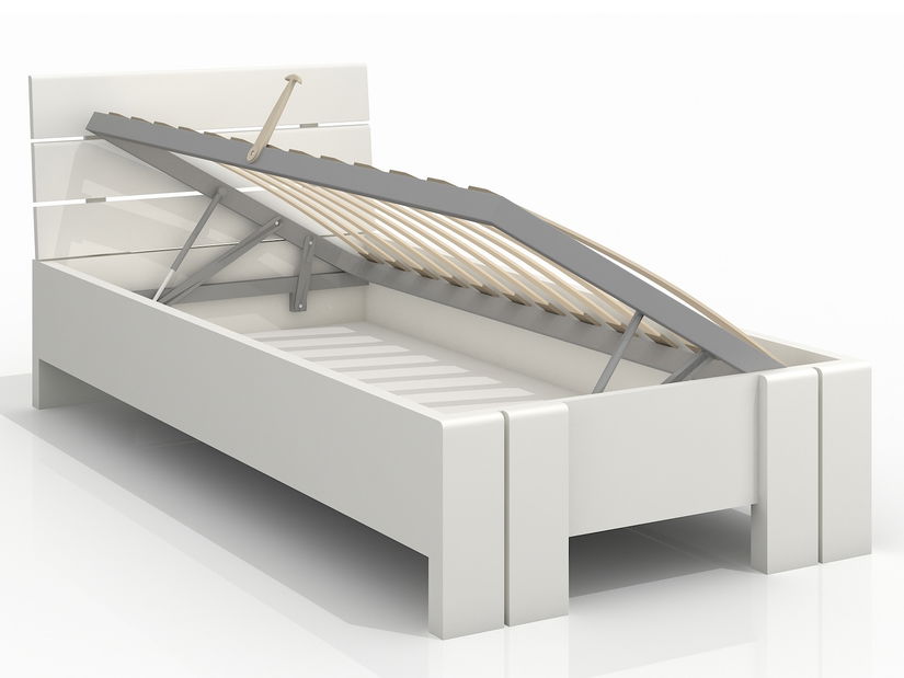 Jednolôžková posteľ 120 cm Naturlig Kids Tosen High BC (borovica) (s roštom)