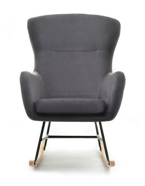 Fotoliu Nesia (grafit + negru)