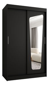 Ruhásszekrény 120 cm Mokka (fekete)