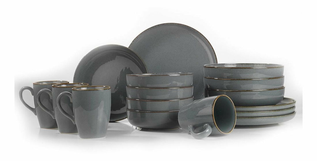 Servis za jelo (16 kom.) Moskva (siva)