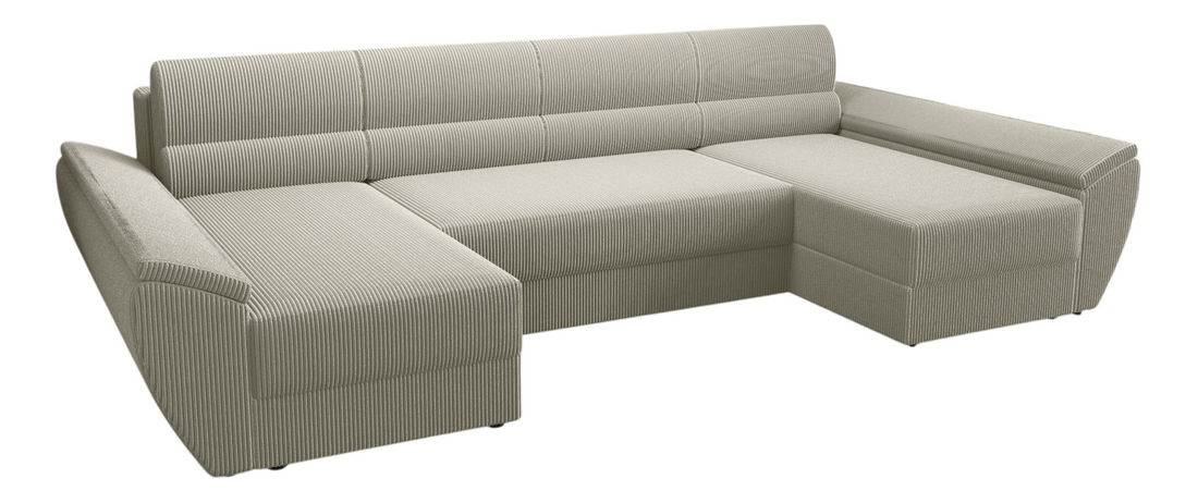 Sarok ülőgarnitúra U Radiant U4 (tejszín)