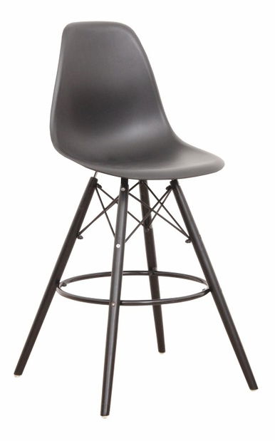 Barová stolička Atine (čierna)