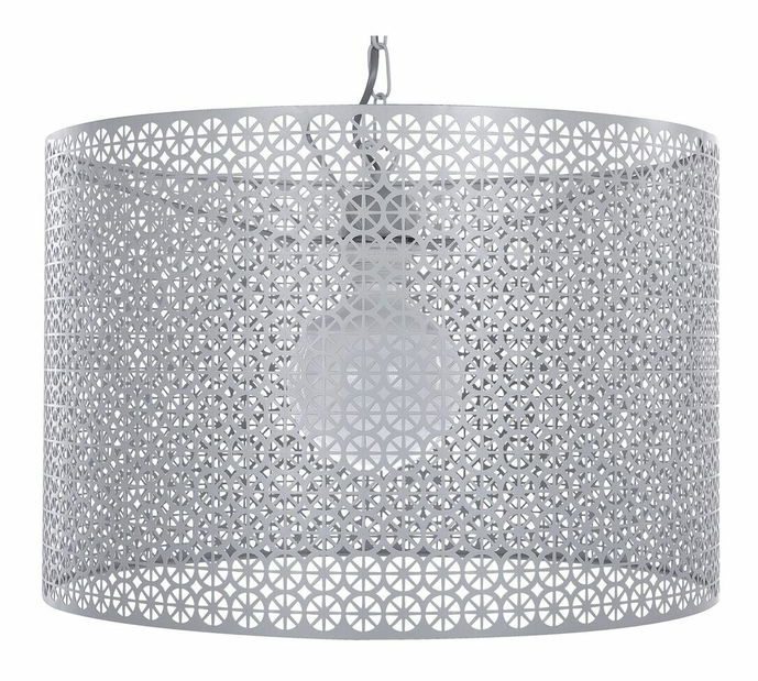 Závesná lampa Mania (sivá)