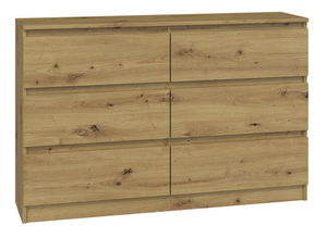 Komoda Musecalo 6 120 (hrast artisan)