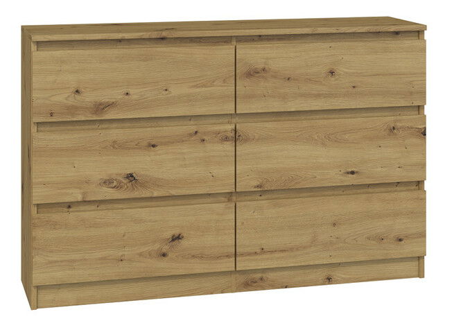 Comodă Musecalo 6 120 (stejar artisan)