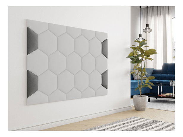 Čalúnený nástenný panel (1 ks) Lok (mentolová) *výpredaj