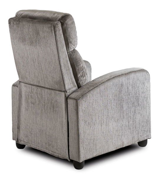 Polohovacie kreslo Dominaba (svetlosivá) 