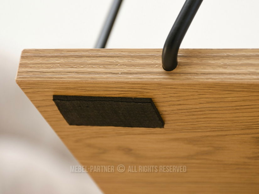 Măsuță de cafea Haika (stejar + negru)