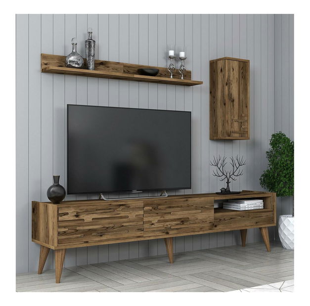 Set za dnevni boravak Tonase (orah)