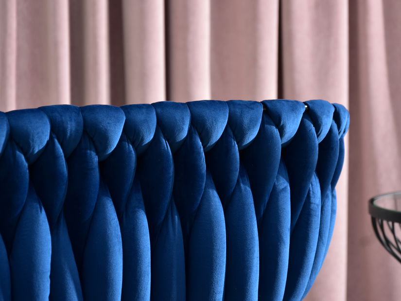 Pohovka dvojsedačka Radio (čierna)