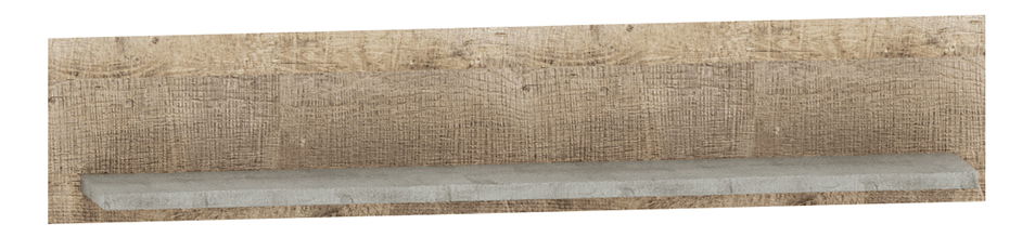 Raft Bareni 140 (stejar nisipiu + gri)