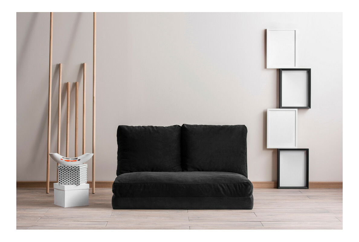 Pohovka futon Tilda (Čierna)