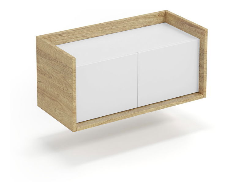 Dulap Mozelle 2D2 (hikor + Alb)