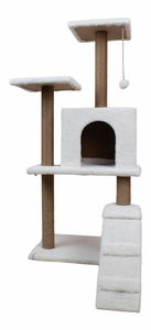 Škrabadlo pre mačky Ardie (Biela)