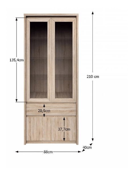 Vitrína Rihana Typ 3