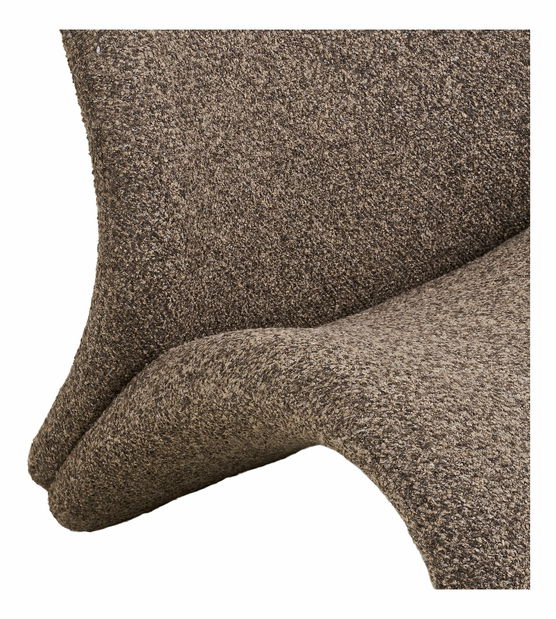 Kreslo Siselia (hnedá)