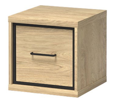 Nočný stolík Milley 16 (hikora)