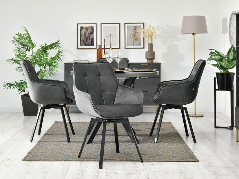 Stolica Aranbura (grafit + crna)