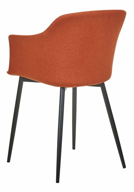 Set 2 ks jedálenských stoličiek Eleni (oranžová)