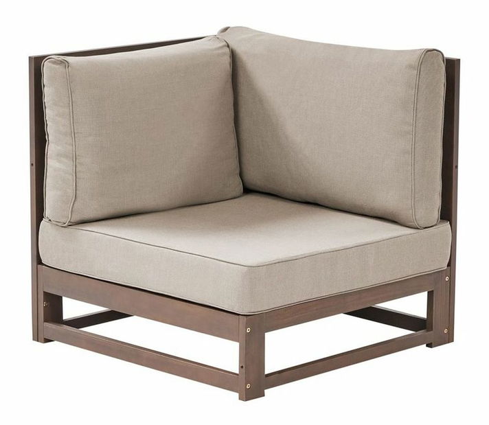 Set mobilier de grădină Timza (mahon hnedé drevo)