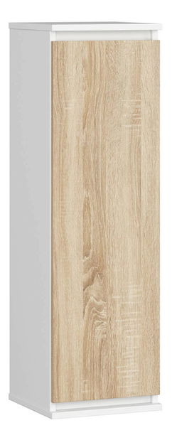 Zidni ormarić Wren (bijela + hrast sonoma)