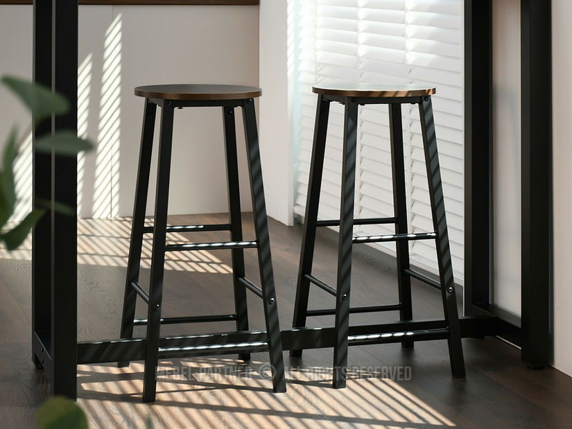 Set mobilier bar Reporte (negru)