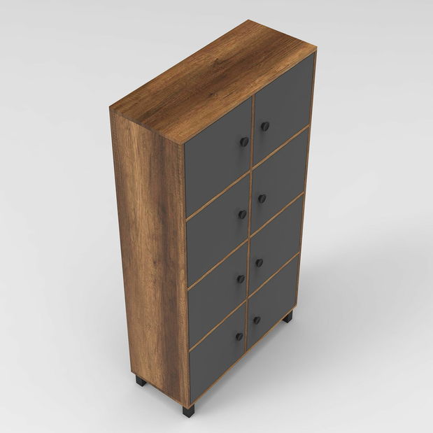 Ormarić Minnie 06 (orah + antracit)