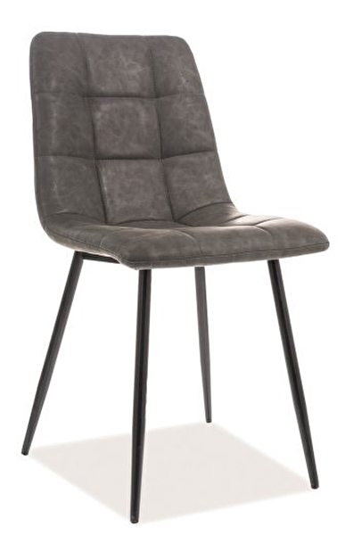 Jedálenská stolička Lily (sivá + čierna)