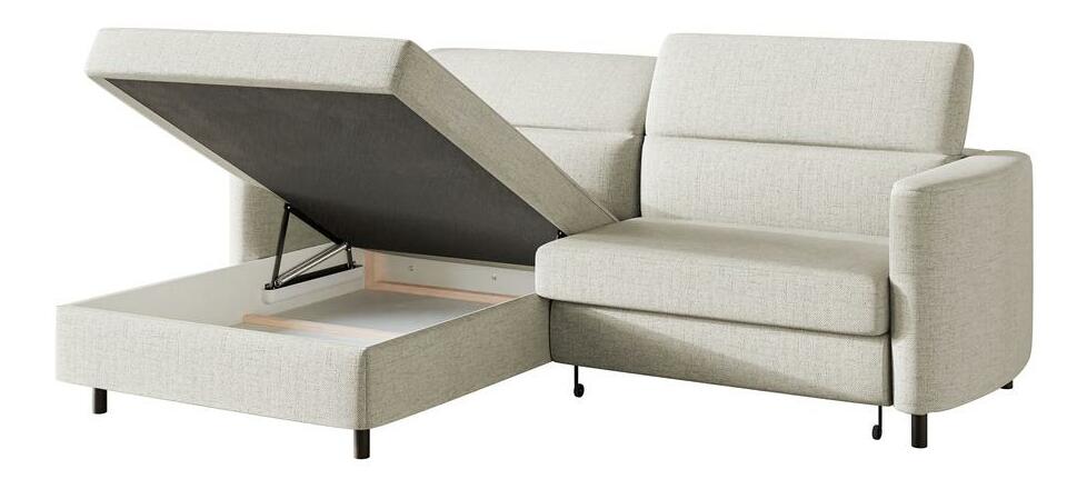 Sarokkanapé Buchu (B) (krém + fekete)