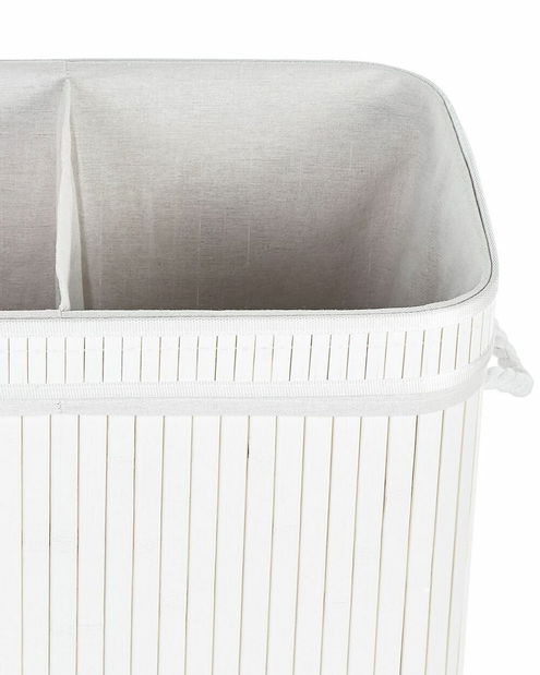Kôš na bielizeň Kalea (biela)